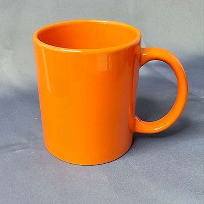  چاپ لیوان سرامیکی تمام رنگی در طنین2 مشهد رنگ نارنجی 