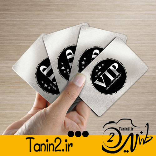  کارت ویزیت پی وی سی PVC اختصاصی طنین 2 در مشهد 
